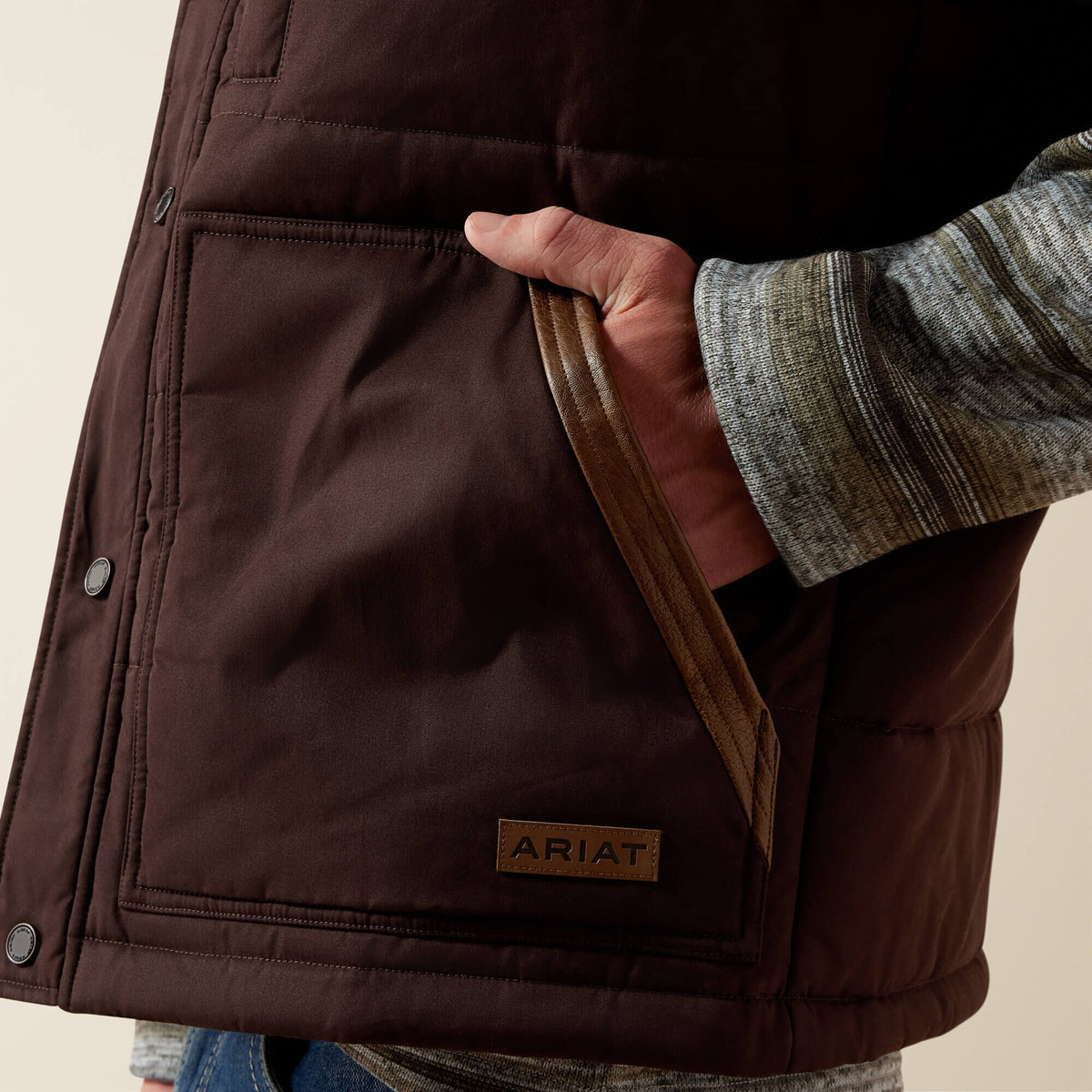Western Quilted Vest - US 8814