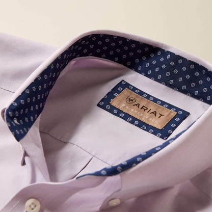 Wrinkle Free Solid Pinpoint Oxford Classic Fit Shirt - US 8661