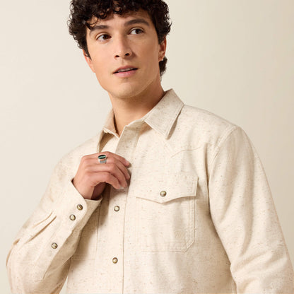 Retro Hercules Fitted Snap Shirt - US 7486