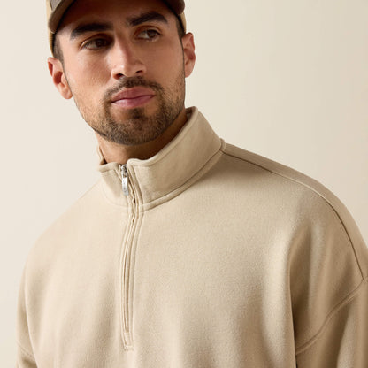 ToughStock Washed Heavyweight Fleece 1/4 Zip Sweatshirt - US 5015