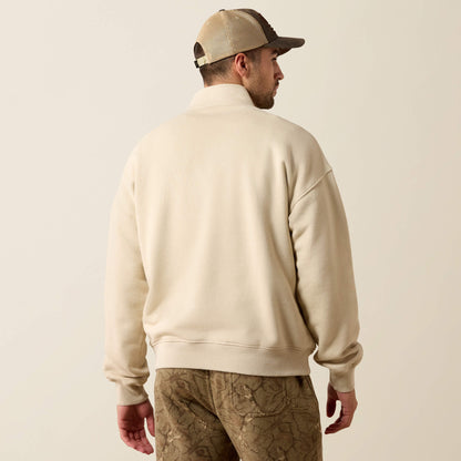 ToughStock Washed Heavyweight Fleece 1/4 Zip Sweatshirt - US 5015