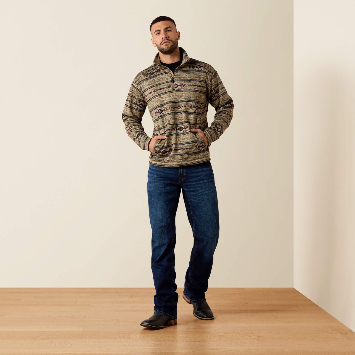 Caldwell 1/4 Zip Sweater - US 5222
