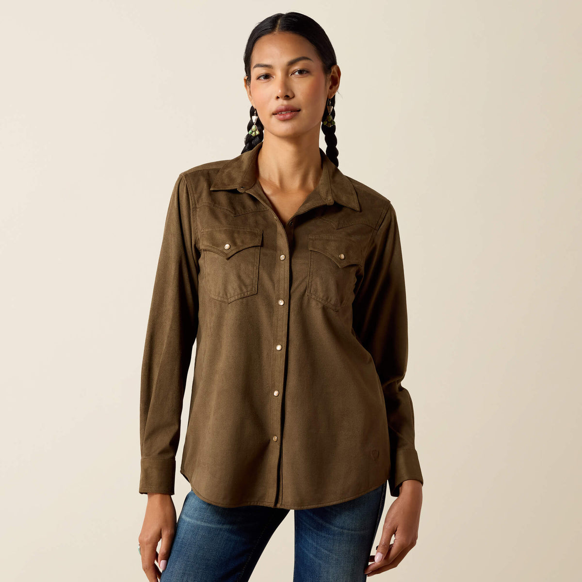 Autumn Drift Western Snap Shirt - US 7304