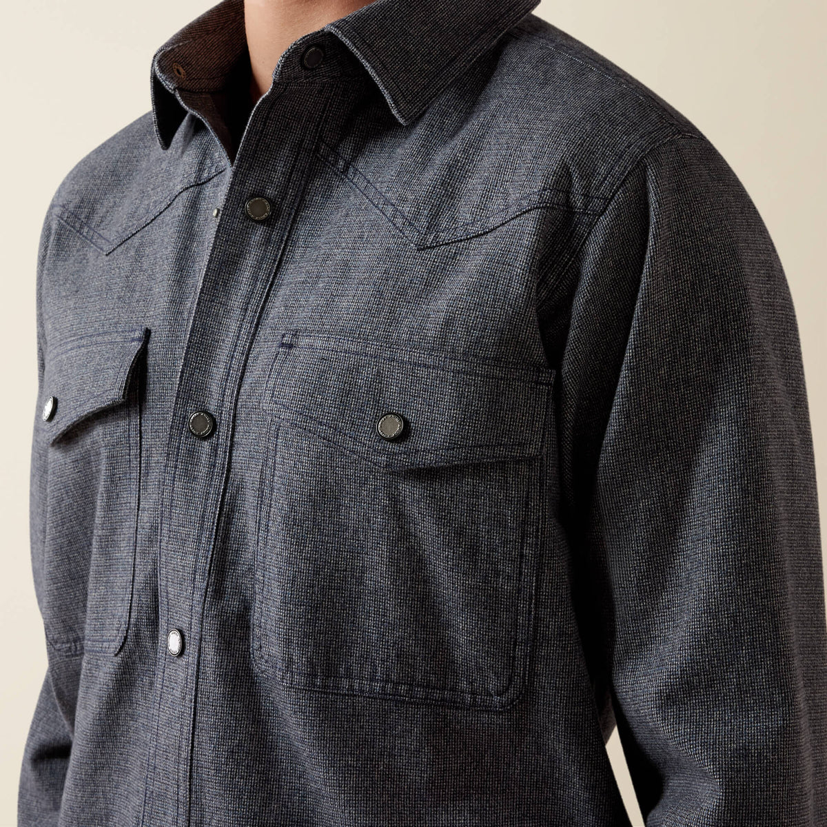 Menswear Shirt Jacket - US 5689