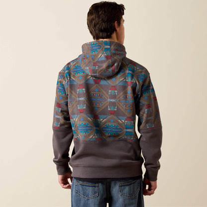 Color Block Hoodie - US 5053