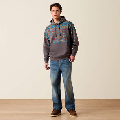 Color Block Hoodie - US 5053