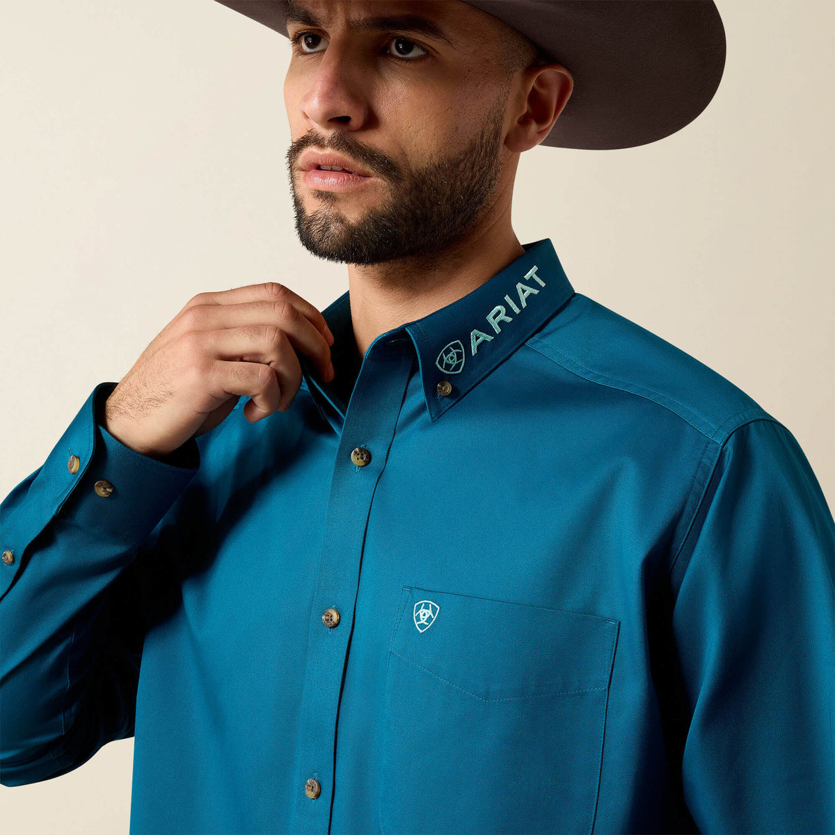 Team Logo Twill Classic Fit Shirt - US 2128
