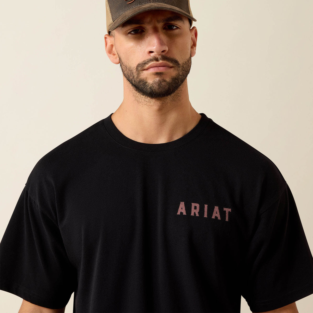 Ariat Bison Legend Flag ToughStock Boxy T-Shirt - US 2986