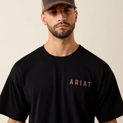 Ariat Bison Legend Flag ToughStock Boxy T-Shirt - US 2986