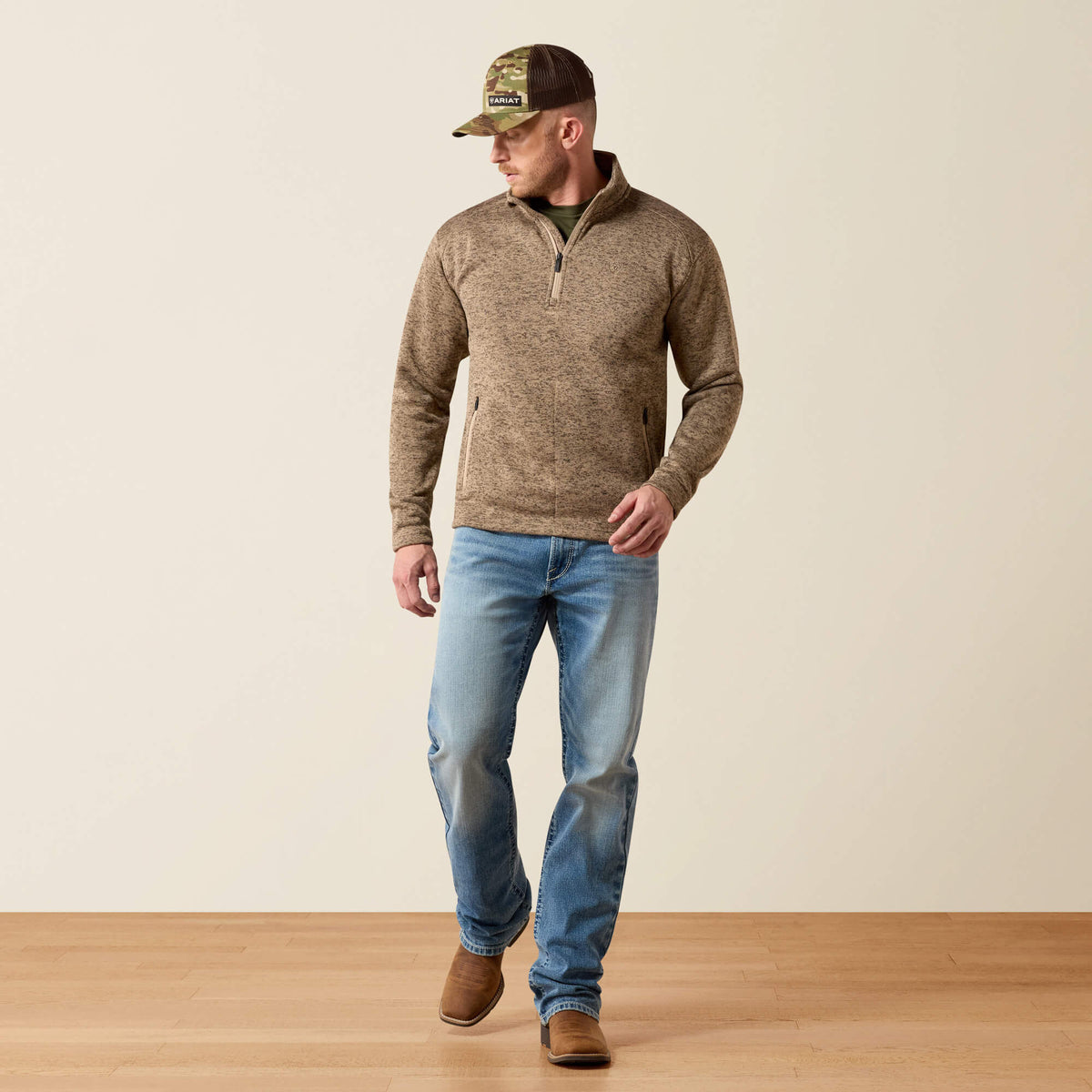 Caldwell 1/4 Zip Sweater - US 1080