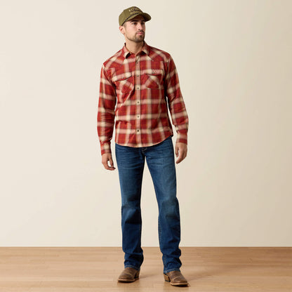 Retro Hatford Fitted Snap Shirt - US 0231