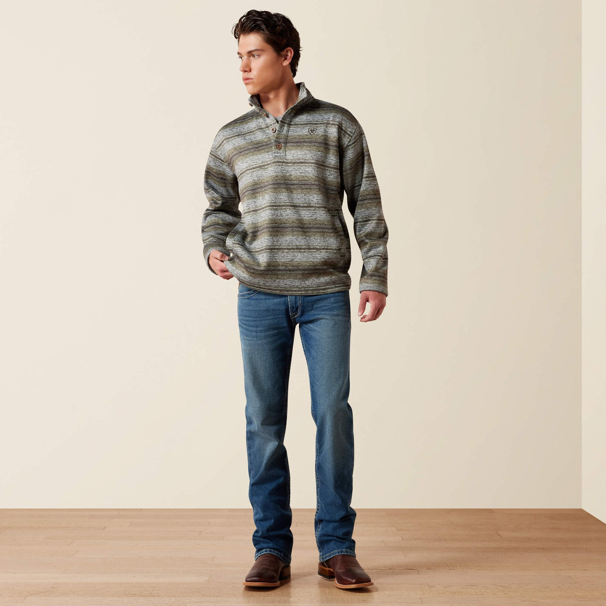Caldwell 1/4 Button Sweater - US 2076