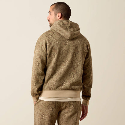 ToughStock Washed Heavyweight Fleece Hoodie - US 9849
