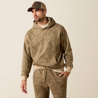 ToughStock Washed Heavyweight Fleece Hoodie - US 9849