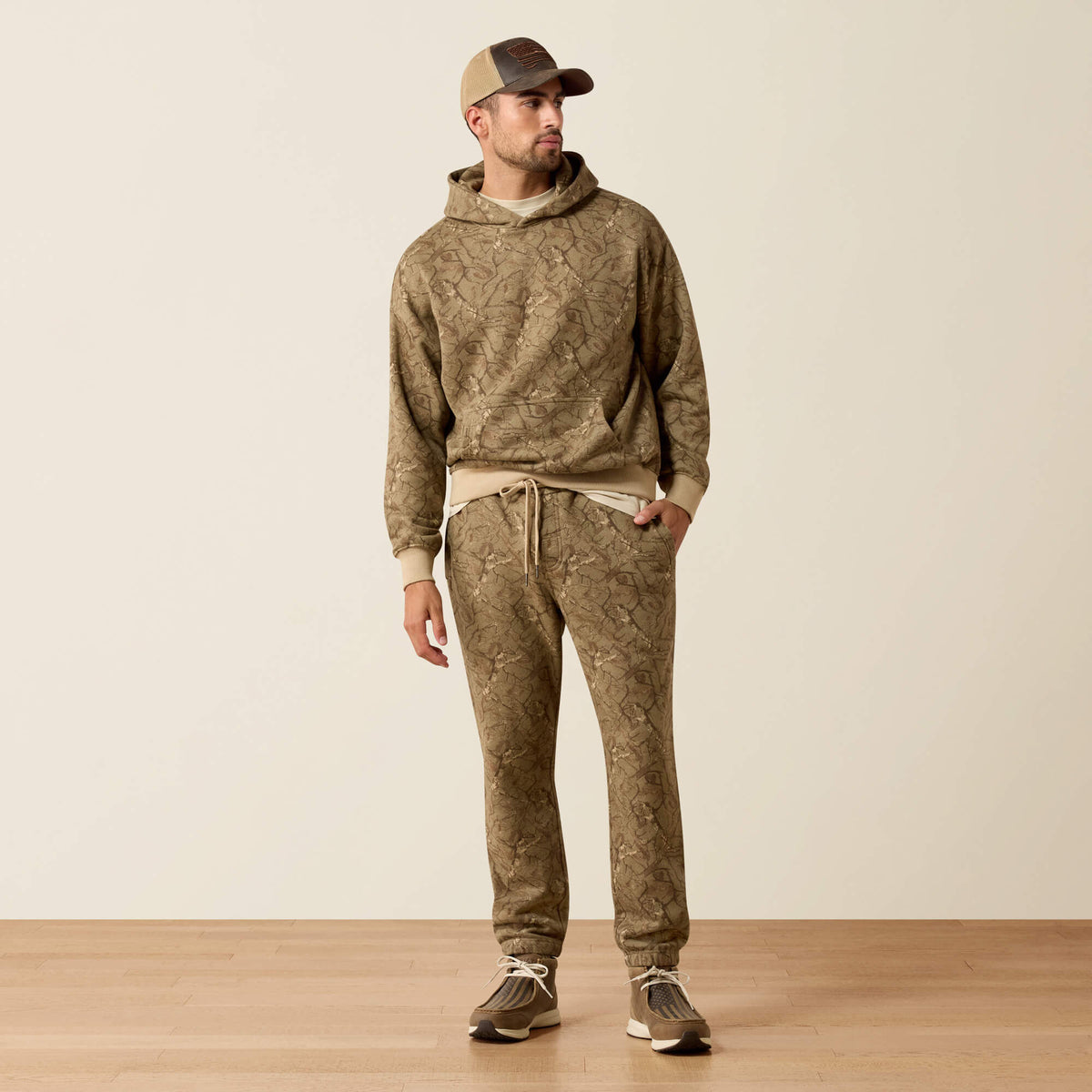 ToughStock Washed Heavyweight Fleece Hoodie - US 9849