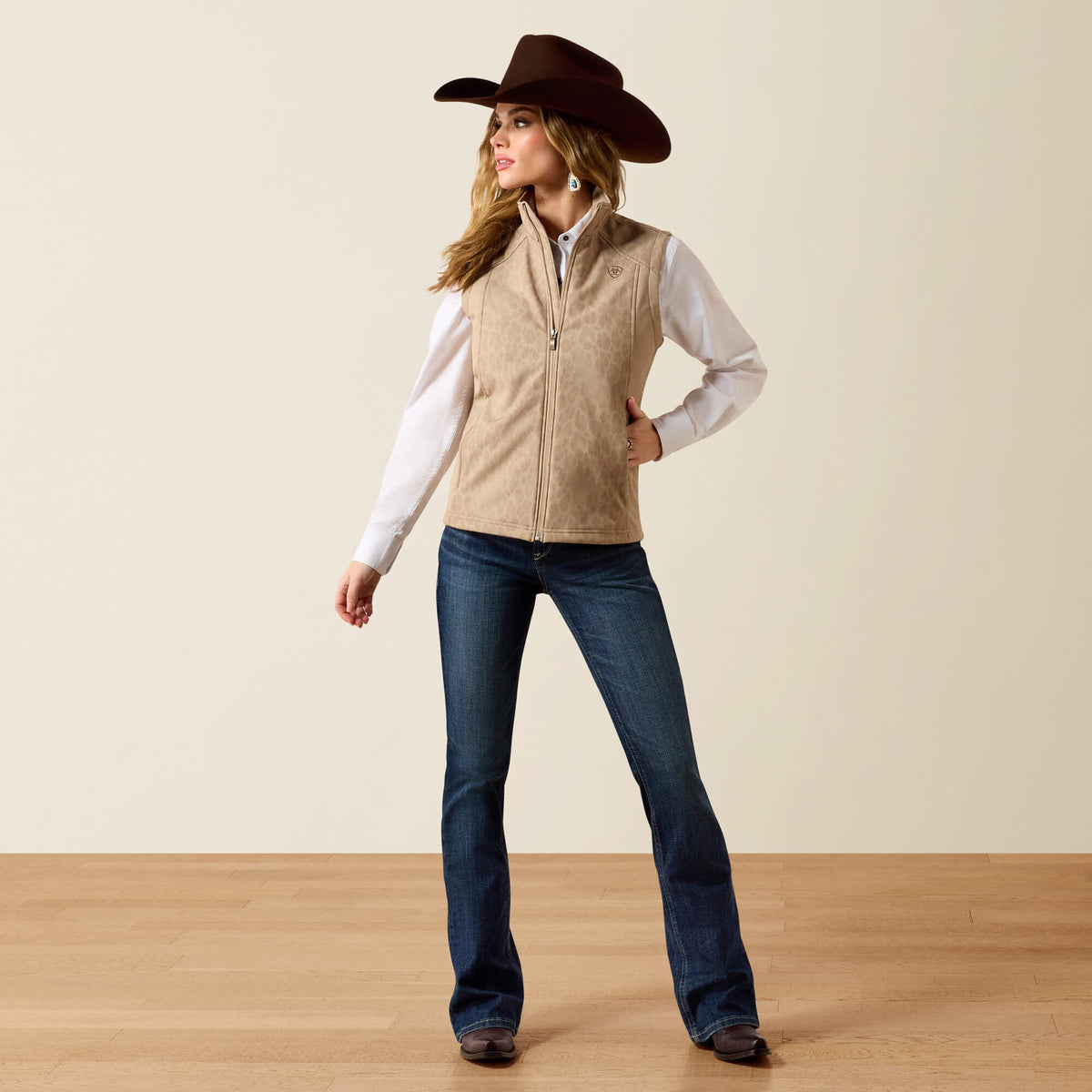 Ariat Logo Softshell Print Vest - US 1048