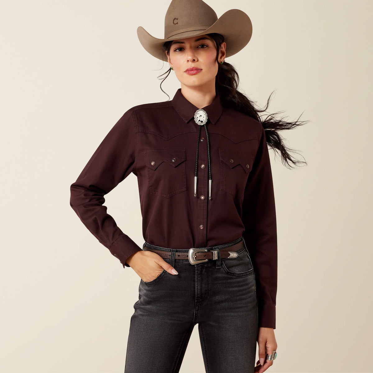 Earthbound Western Snap Shirt - US 7297