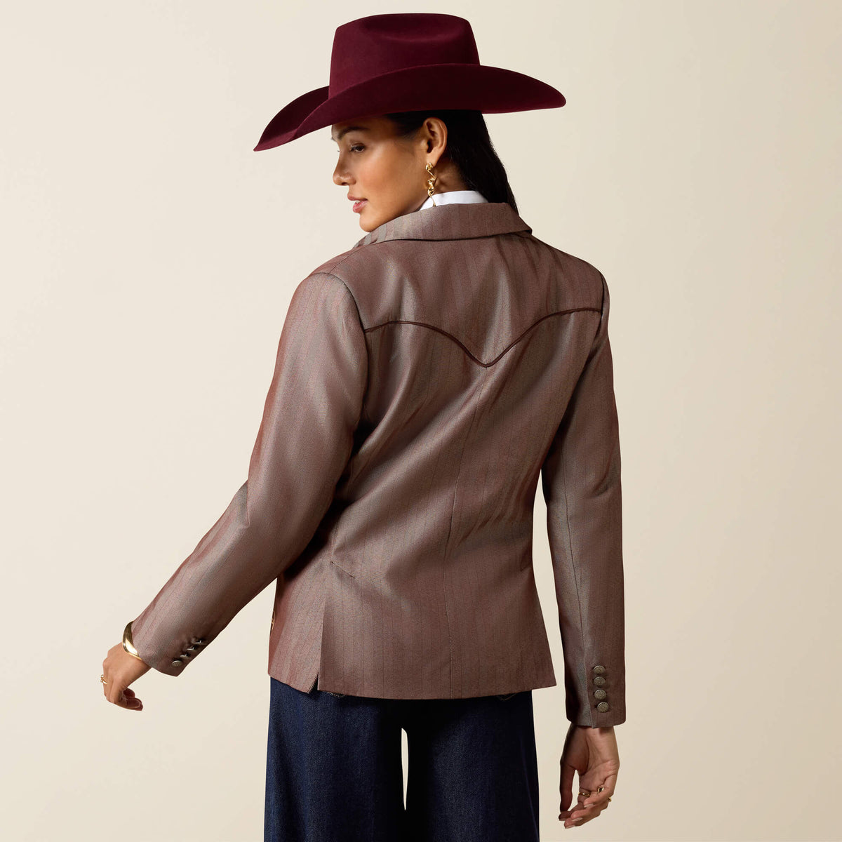 Herringbone Blazer - US 2975