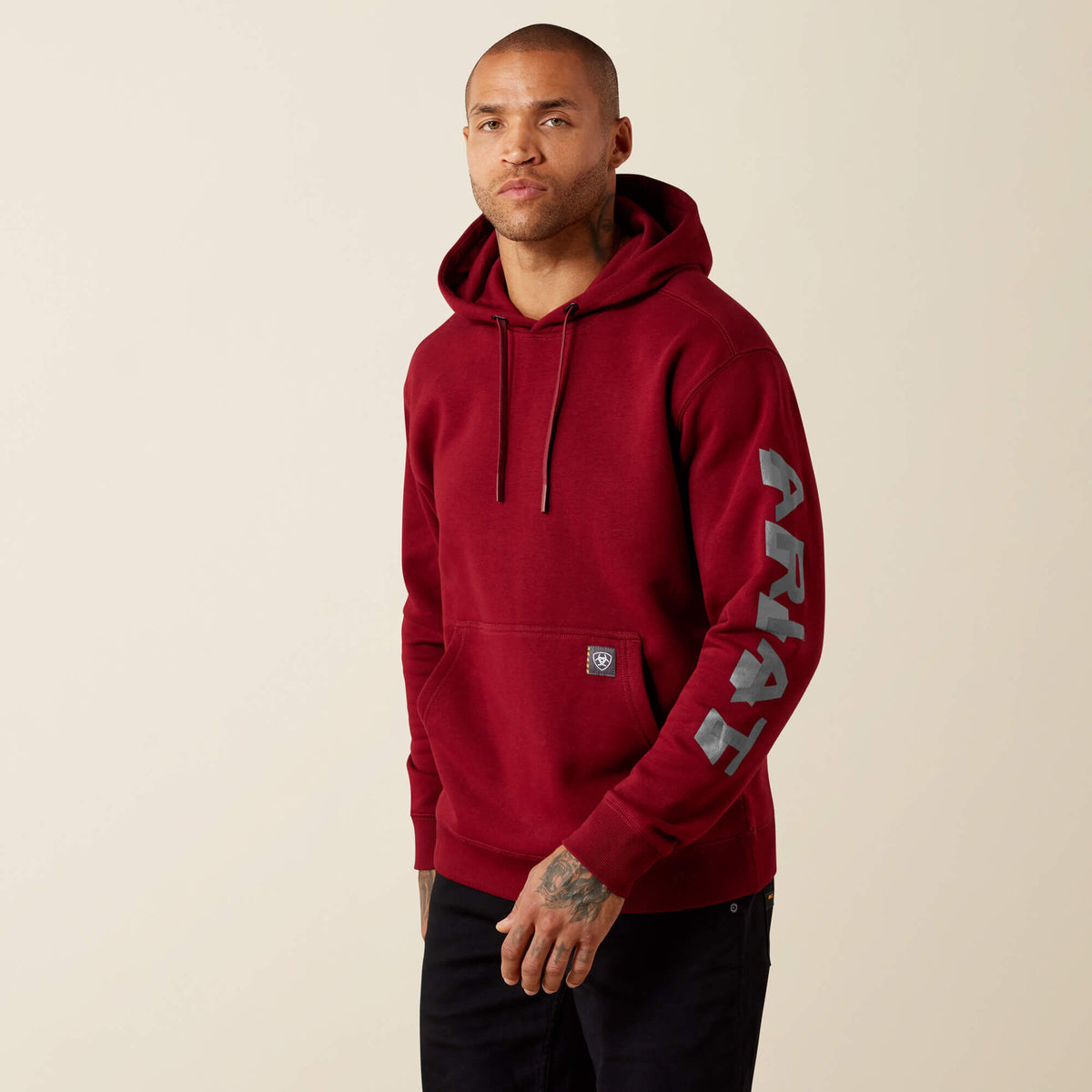Rebar Lightweight Logo Hoodie - US 0235