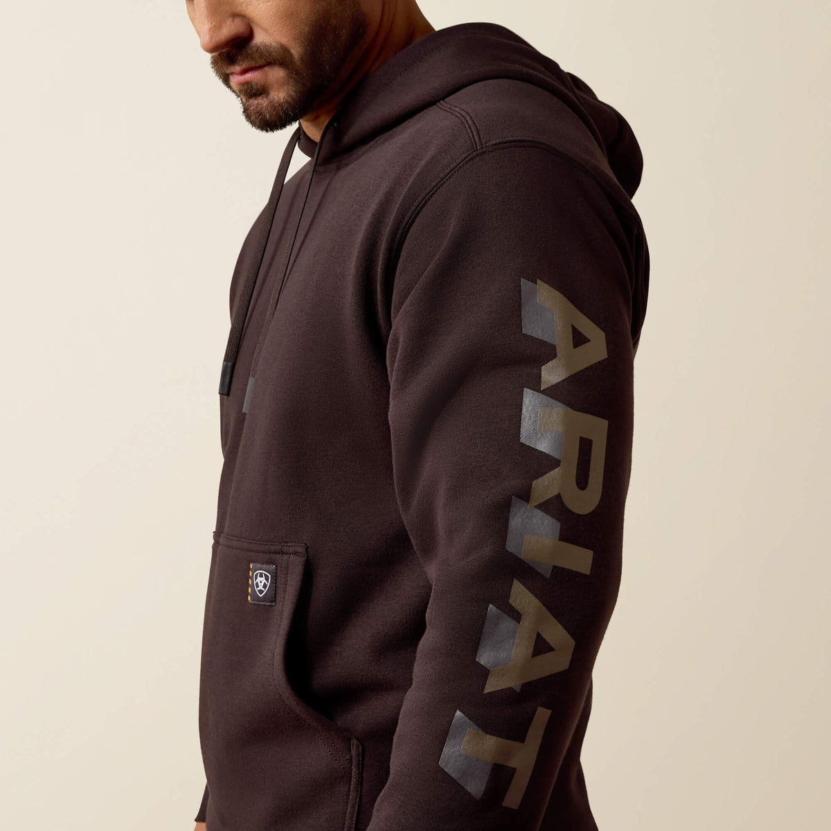 Rebar Lightweight Logo Hoodie - US 9771
