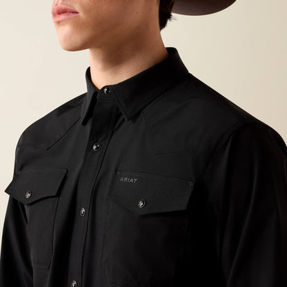 FrontierTough VentTEK Western Fitted Snap Shirt - US 8398