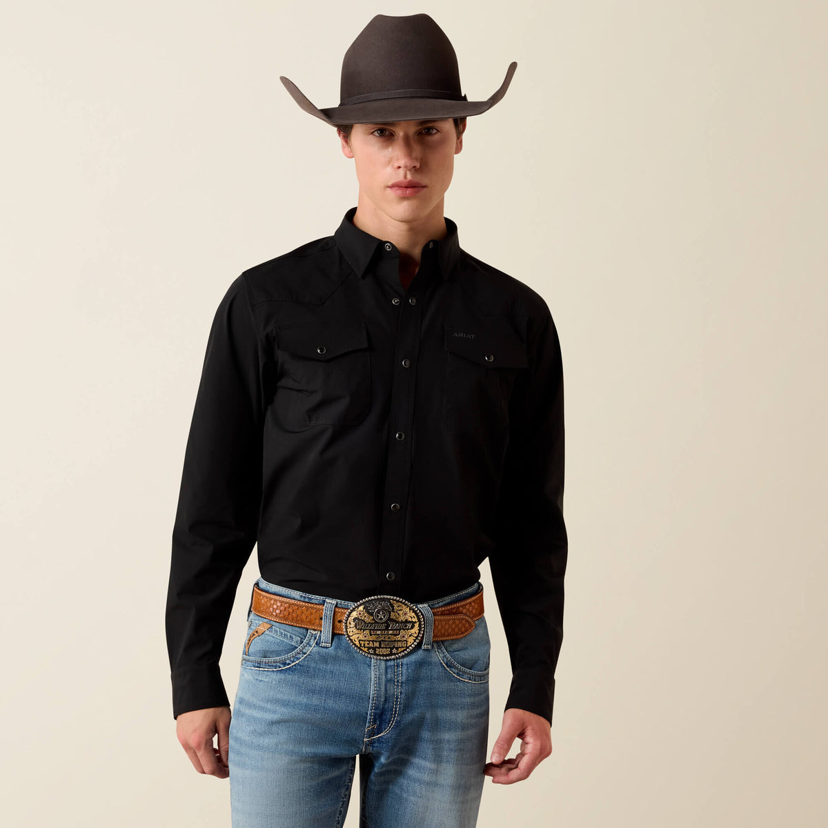 FrontierTough VentTEK Western Fitted Snap Shirt - US 8398
