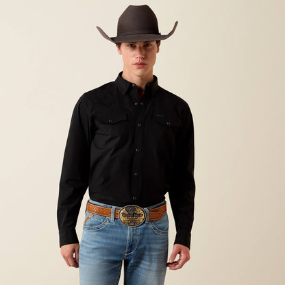 FrontierTough VentTEK Western Fitted Snap Shirt - US 8398