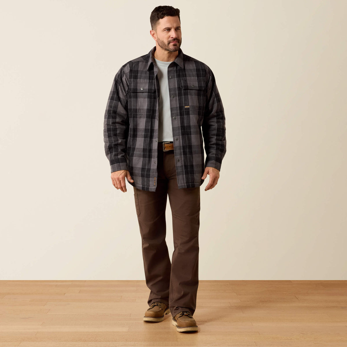 Rebar Flannel Insulated Shirt Jacket - US 1476