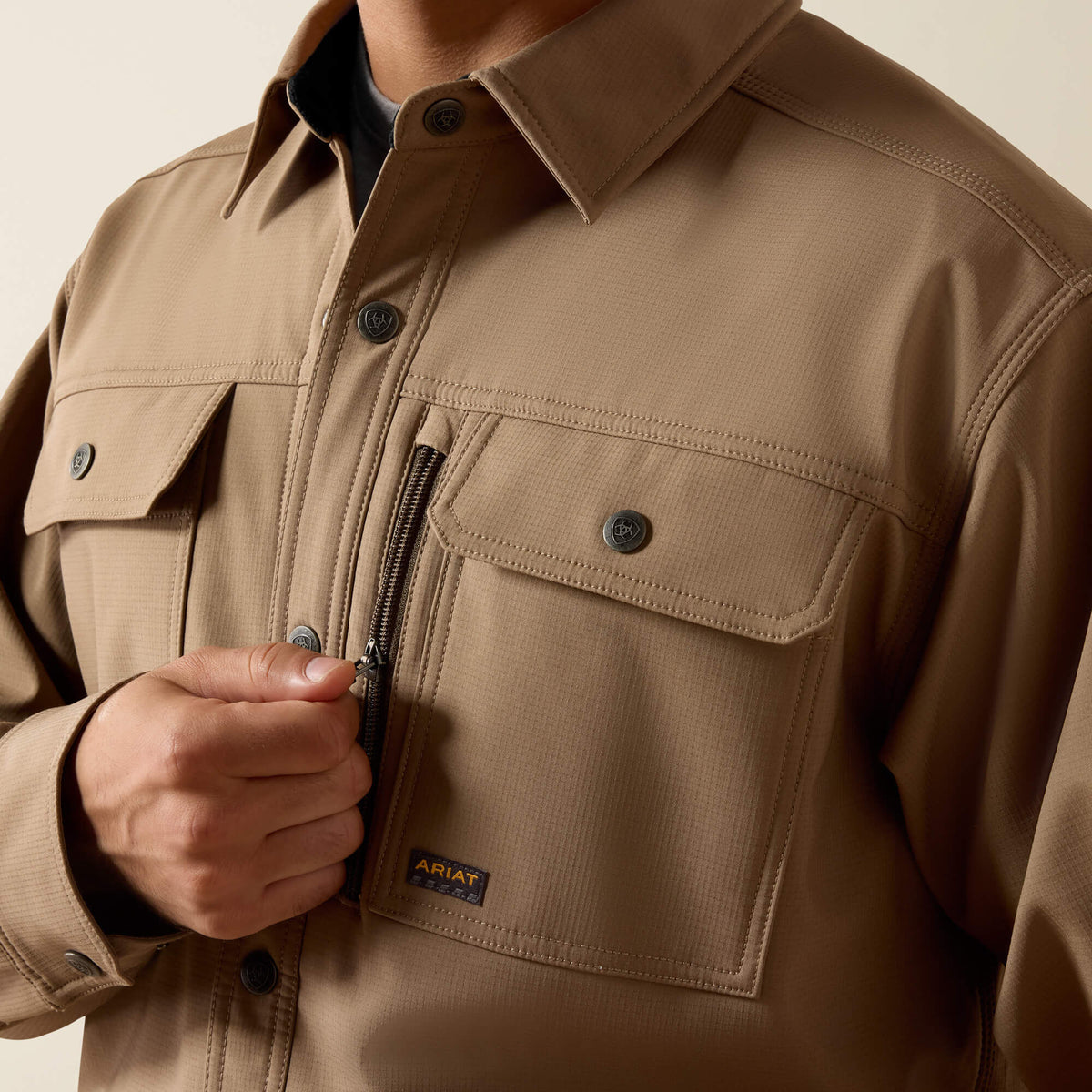Rebar DuraStretch Utility Softshell Shirt Jacket - US 8829