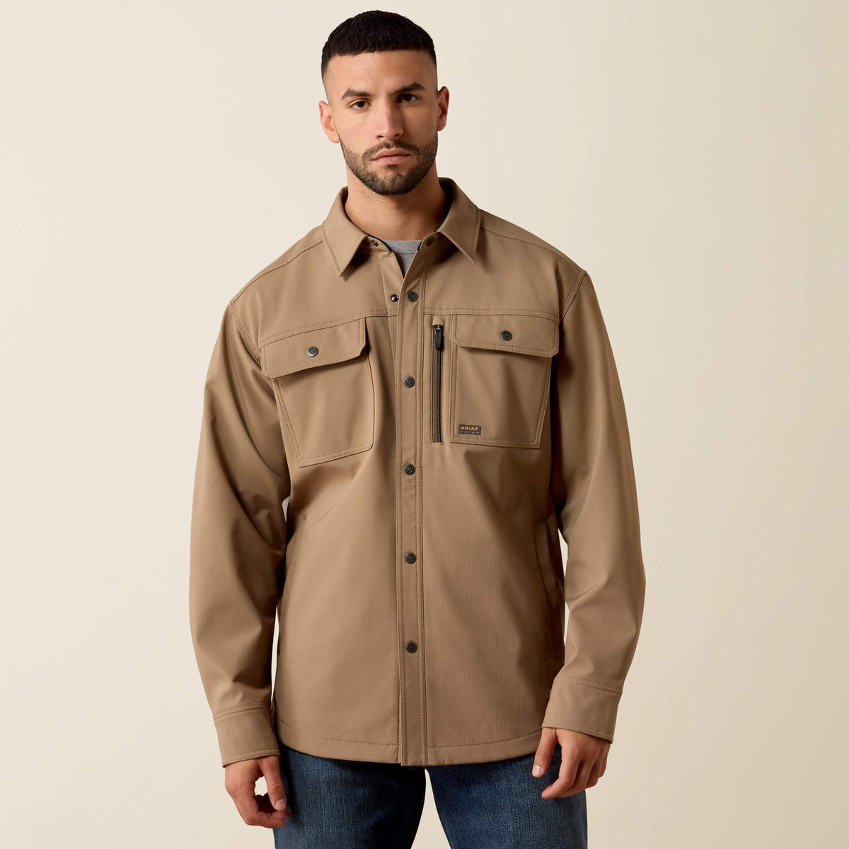 Rebar DuraStretch Utility Softshell Shirt Jacket - US 8829