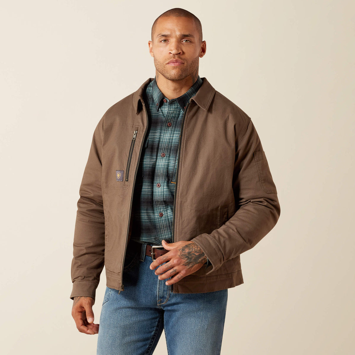 Rebar Made Tough Flannel Lined Shop Jacket - US 1415