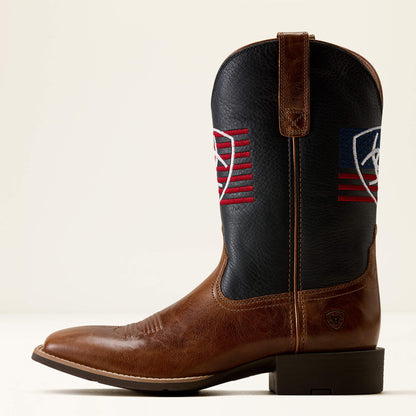 Sport Freedom Wide Square Toe Cowboy Boot - US 8852