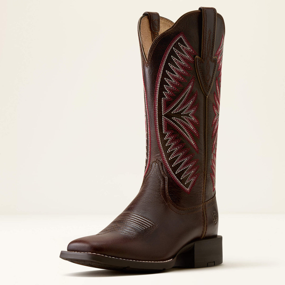 Round Up Ruidoso Wide Square Toe Western Boot - US 4755
