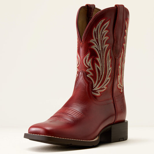 Round Up Filly Wide Square Toe Western Boot - US 5165