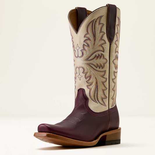 Futurity Oak Narrow Cutter Toe Western Boot - US 4528