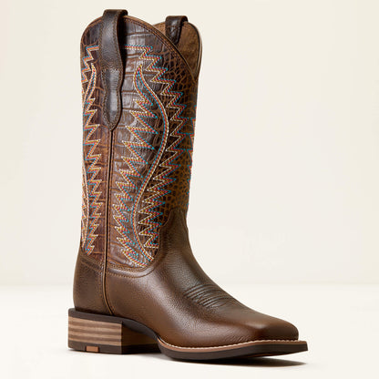 Monte Vista Wide Square Toe Western Boot - US 8080