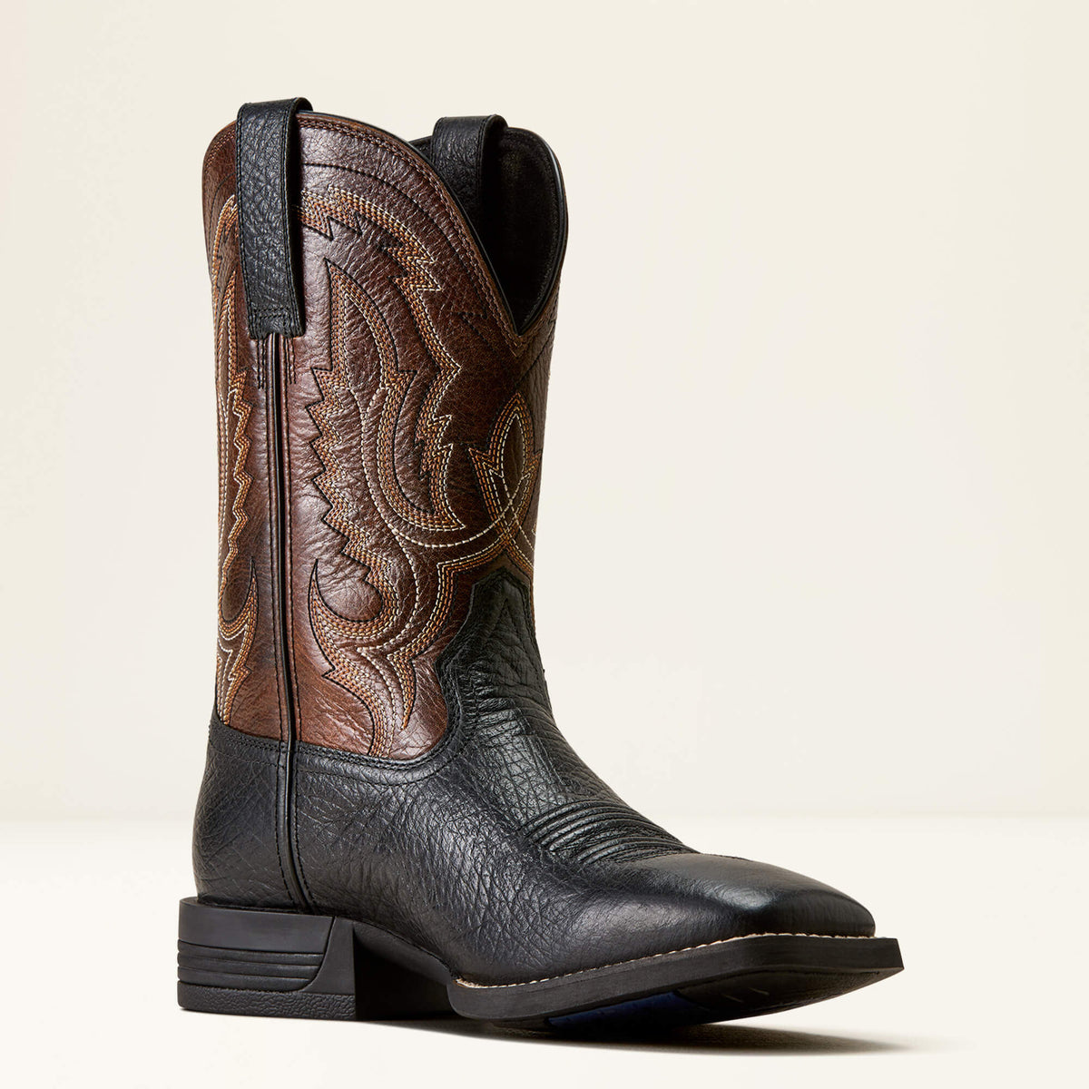 Steadfast Wide Square Toe Cowboy Boot - US 0709