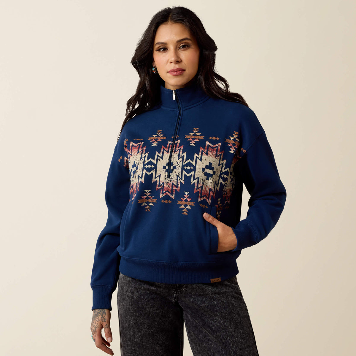 Fern 1/2 Zip Sweatshirt - US 6577
