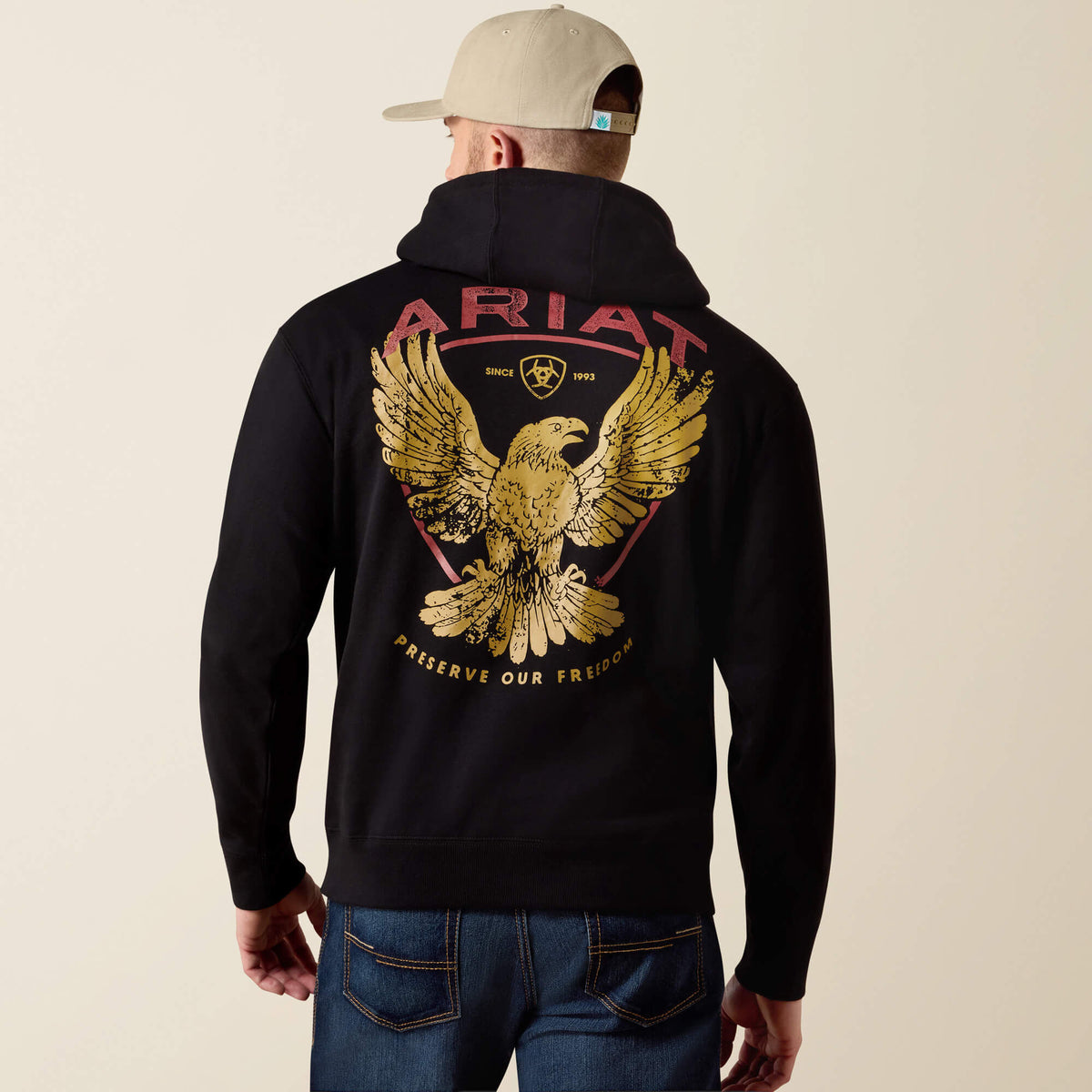 Ariat Rustic Eagle Hoodie - US 0569
