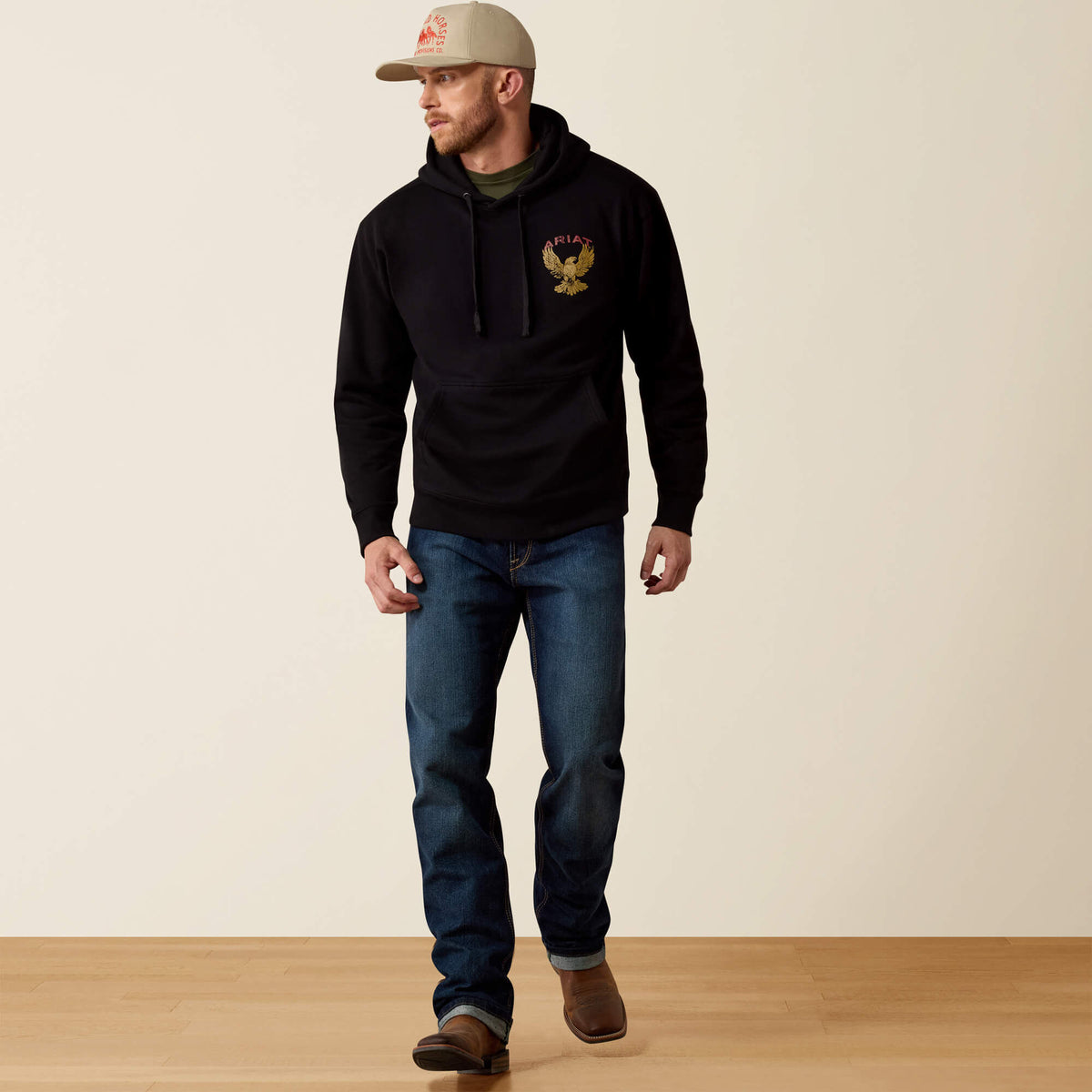 Ariat Rustic Eagle Hoodie - US 0569