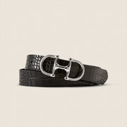BLACK CROC EMBOSS