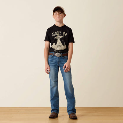 B4 Relaxed Huck Boot Cut Jeans - US 2695
