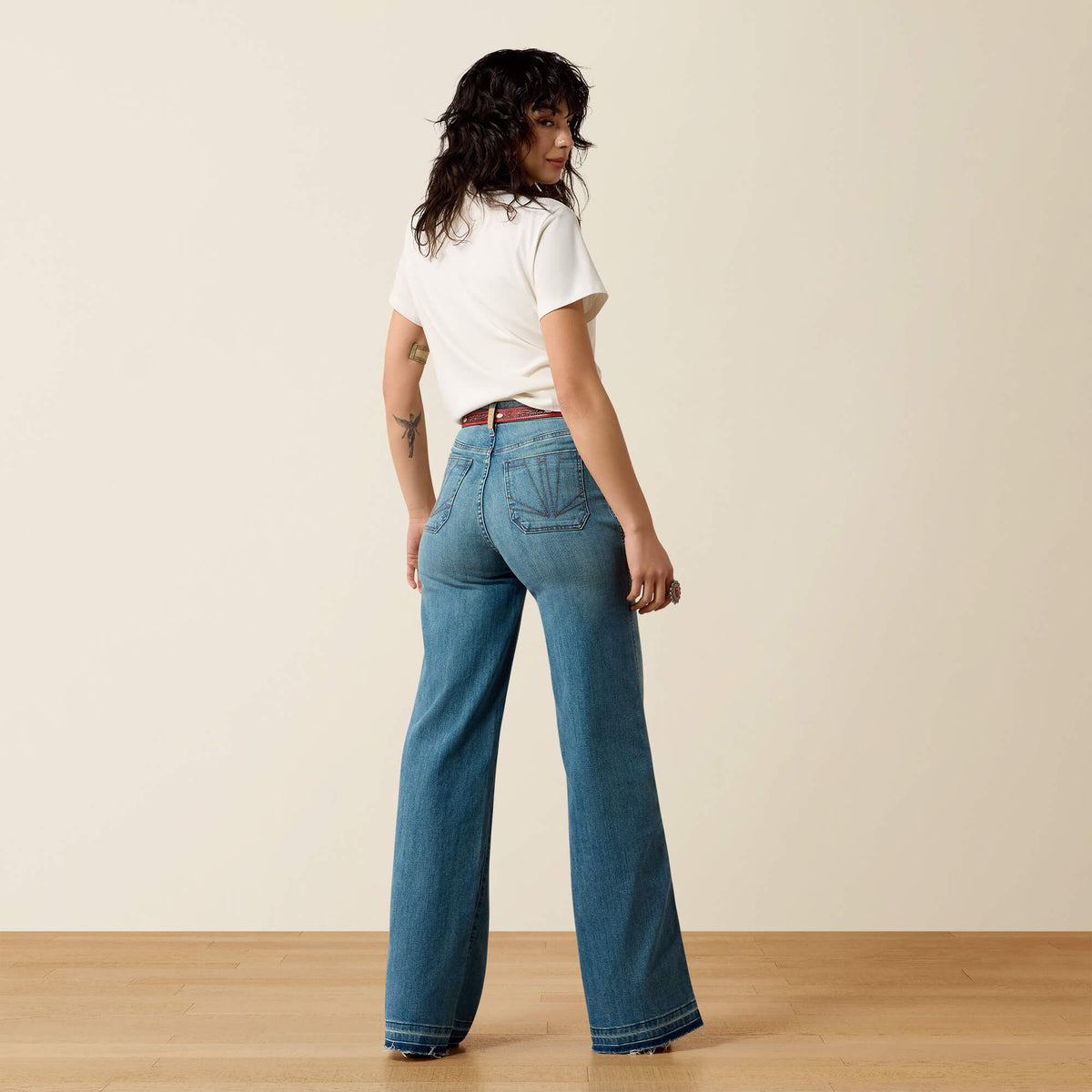 Ultra High Rise Mavis Wide Leg Jeans - US 3471