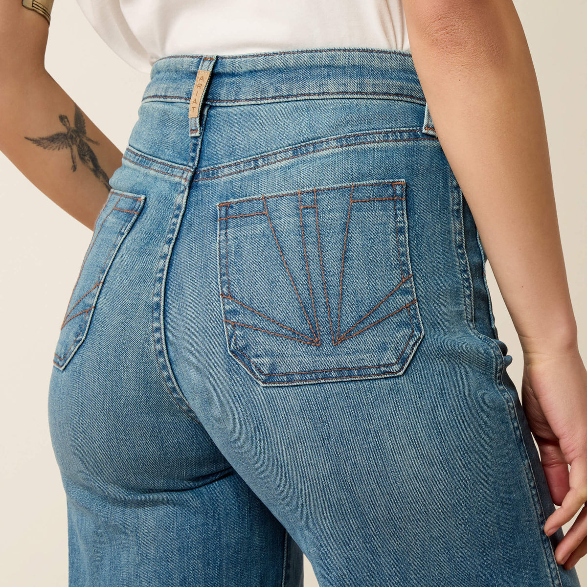 Ultra High Rise Mavis Wide Leg Jeans - US 3471