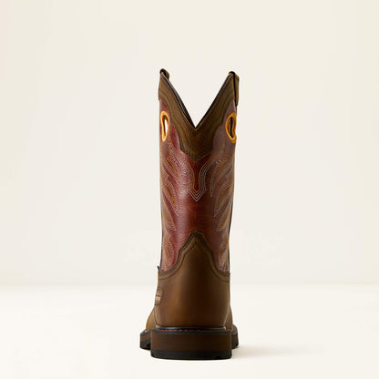 Groundwork Wide Square Toe Steel Toe Work Boot - US 9021
