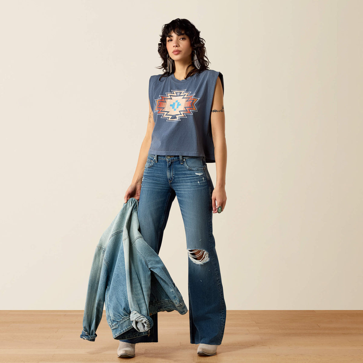 Ariat Lakeside Geo T-Shirt - US 3426