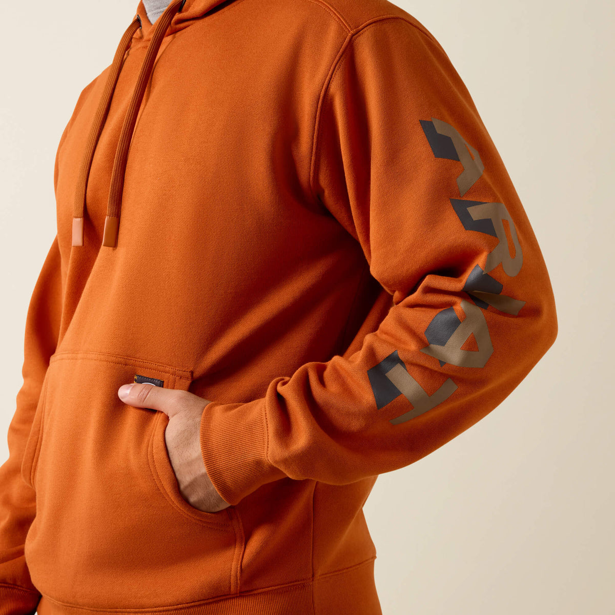Rebar Lightweight Logo Hoodie - US 3285