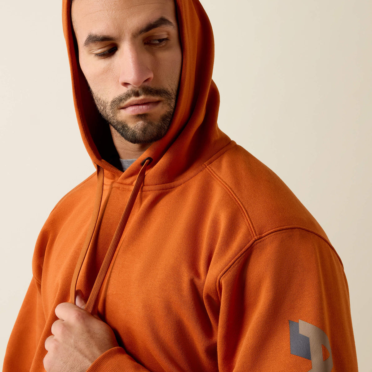 Rebar Lightweight Logo Hoodie - US 3285