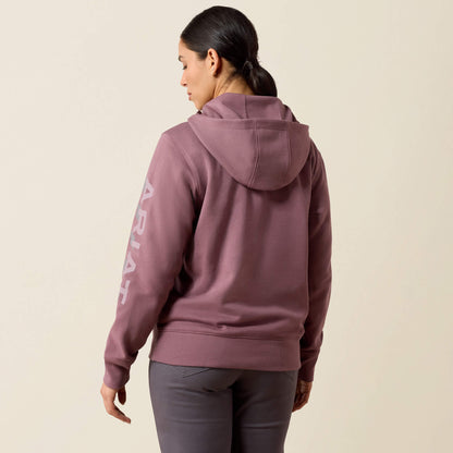 Rebar Lightweight Logo 1/2 Zip Hoodie - US 5000