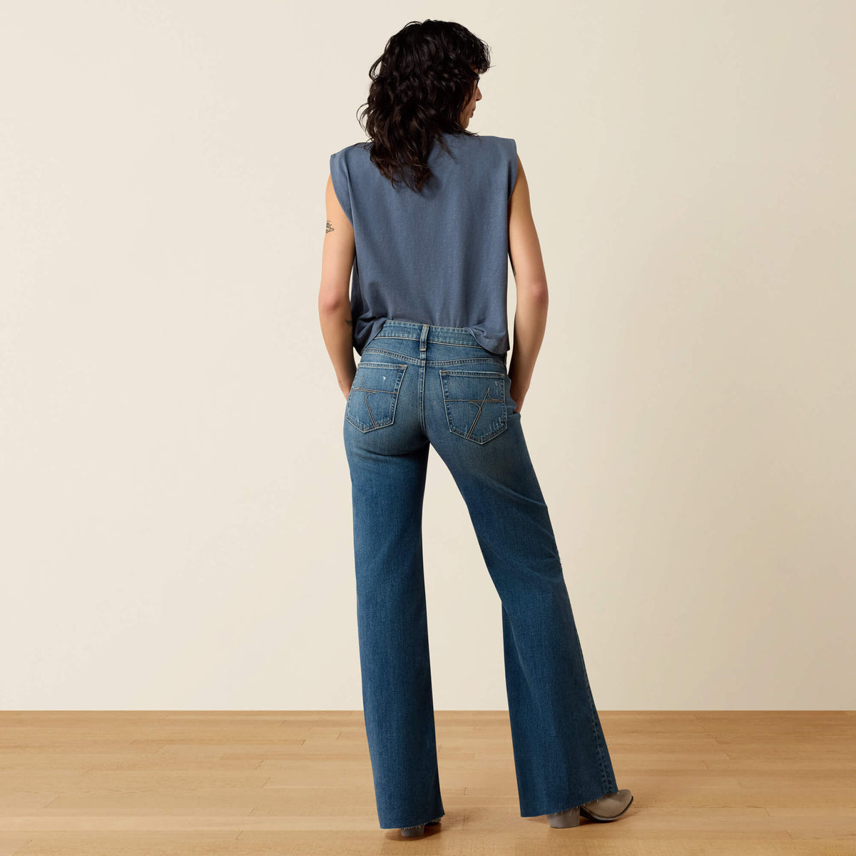 Perfect Rise Petra Flipside Wide Leg Jeans - US 5378